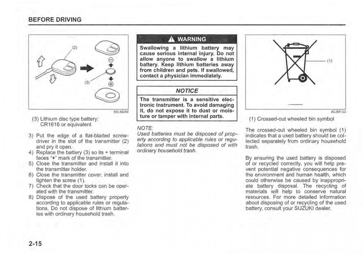 Suzuki Vitara II 2 owners manual / page 34