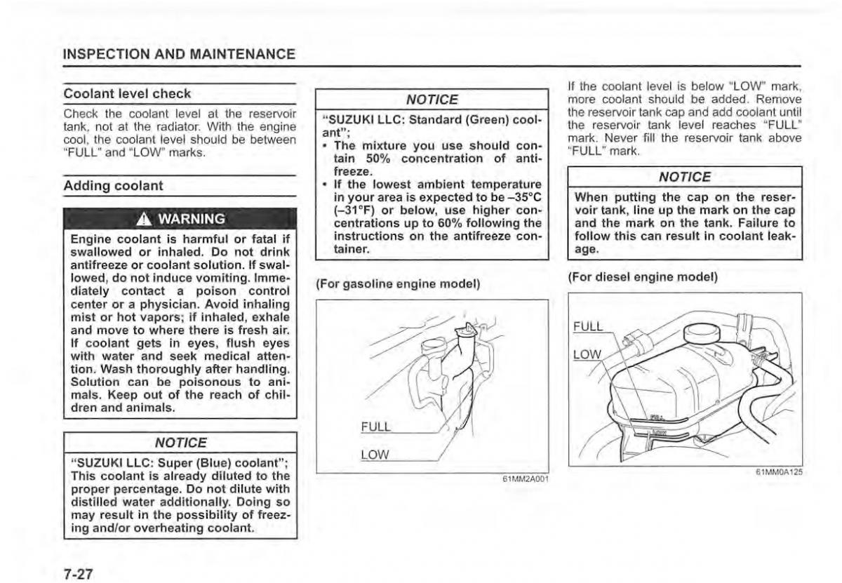 Suzuki Vitara II 2 owners manual / page 360