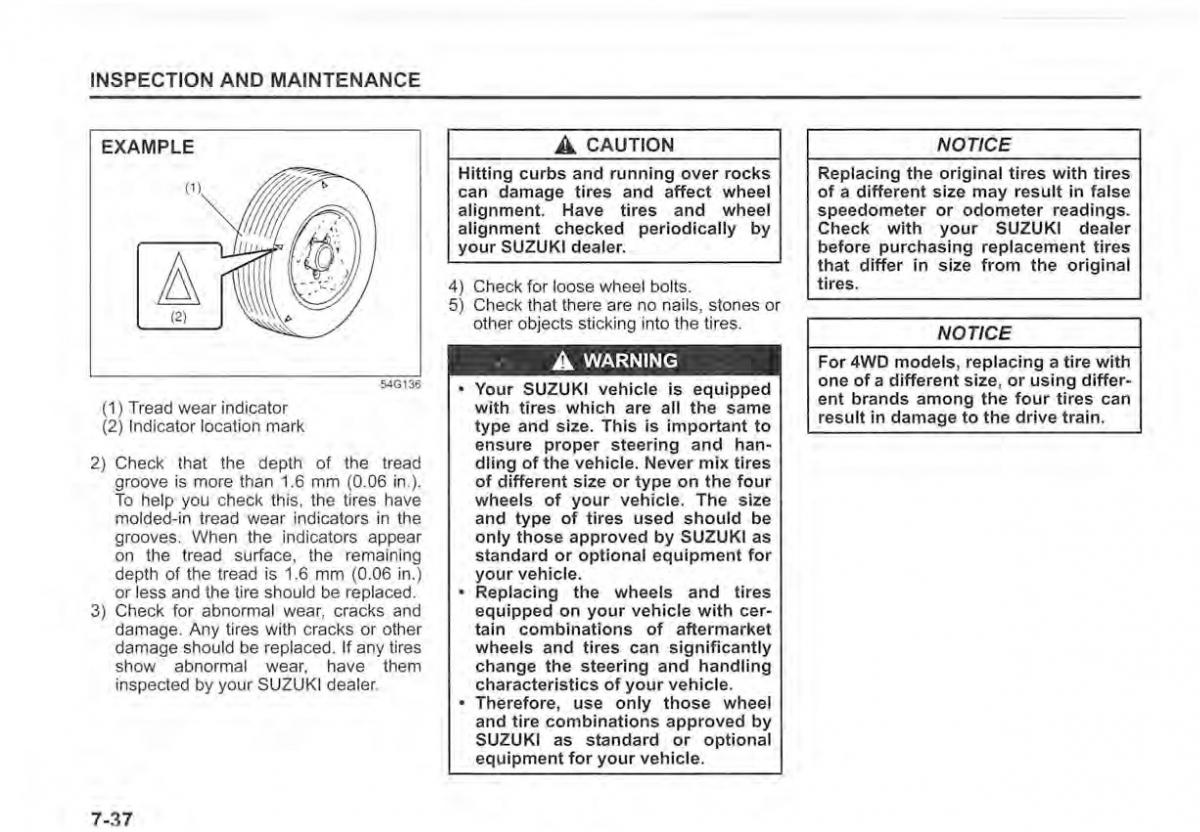 Suzuki Vitara II 2 owners manual / page 370