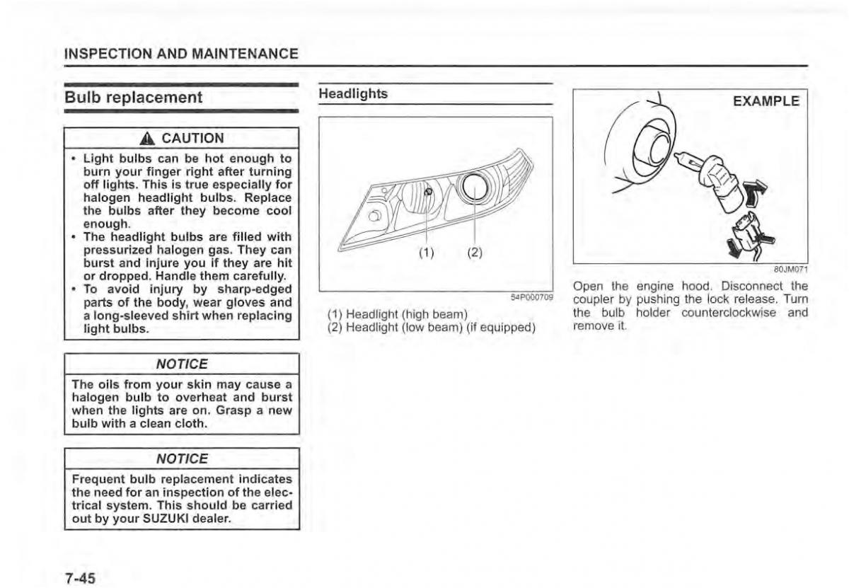 Suzuki Vitara II 2 owners manual / page 378