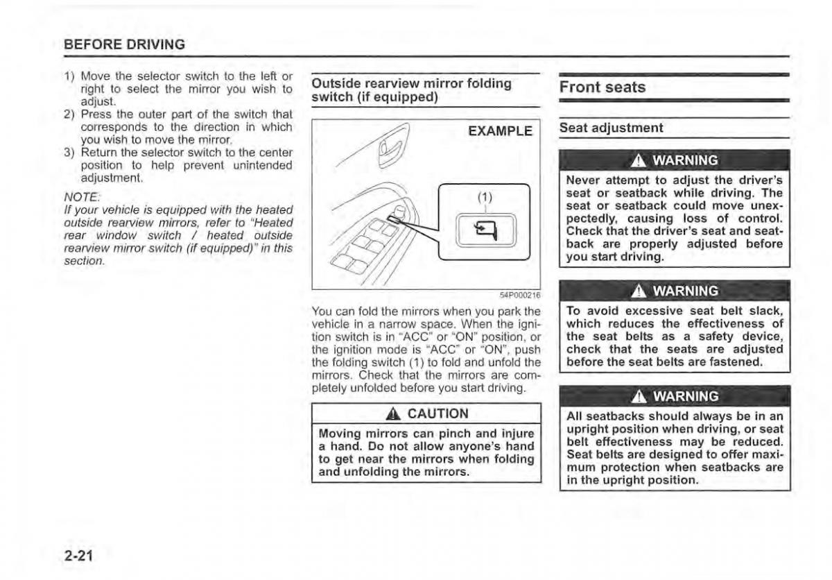 Suzuki Vitara II 2 owners manual / page 40