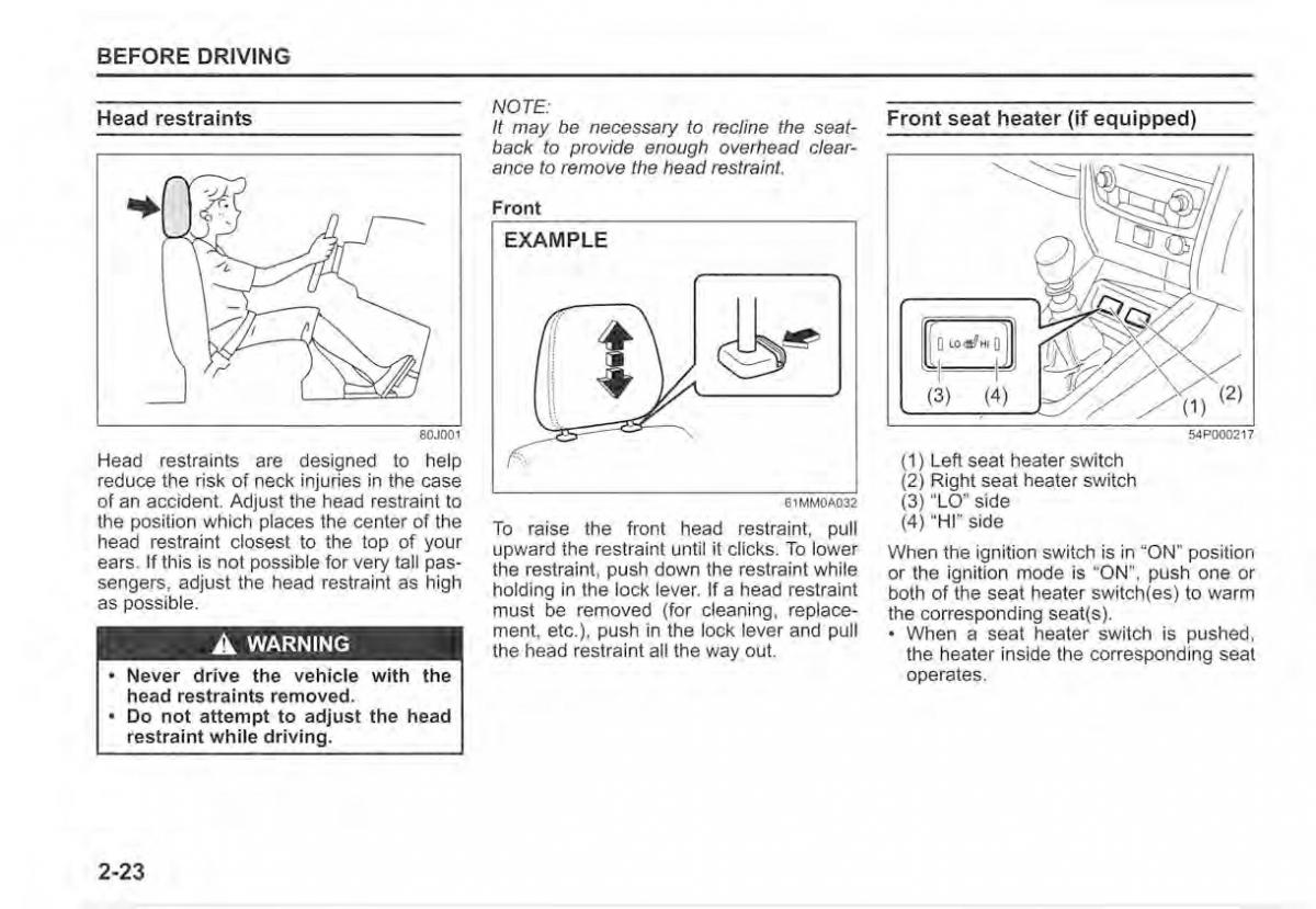 Suzuki Vitara II 2 owners manual / page 42