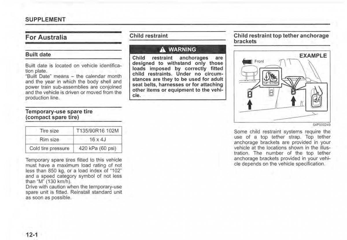 Suzuki Vitara II 2 owners manual / page 426