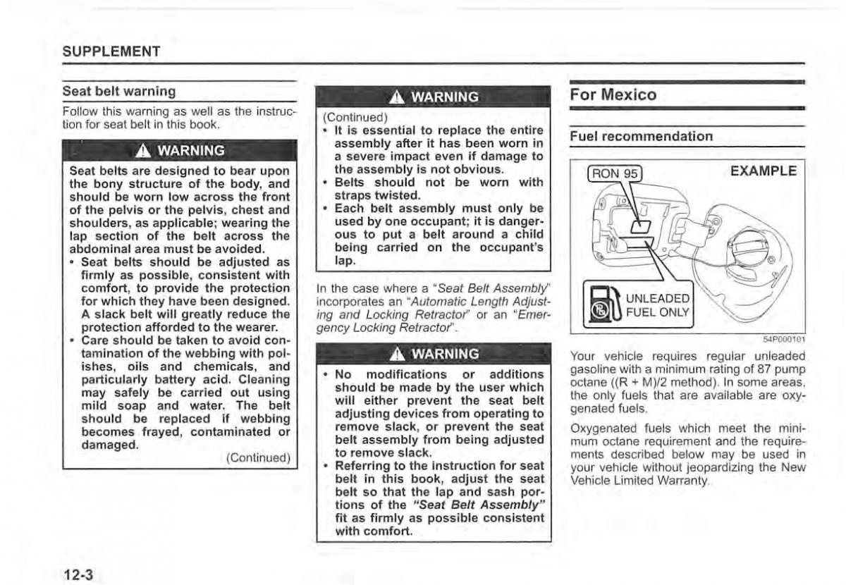 Suzuki Vitara II 2 owners manual / page 428