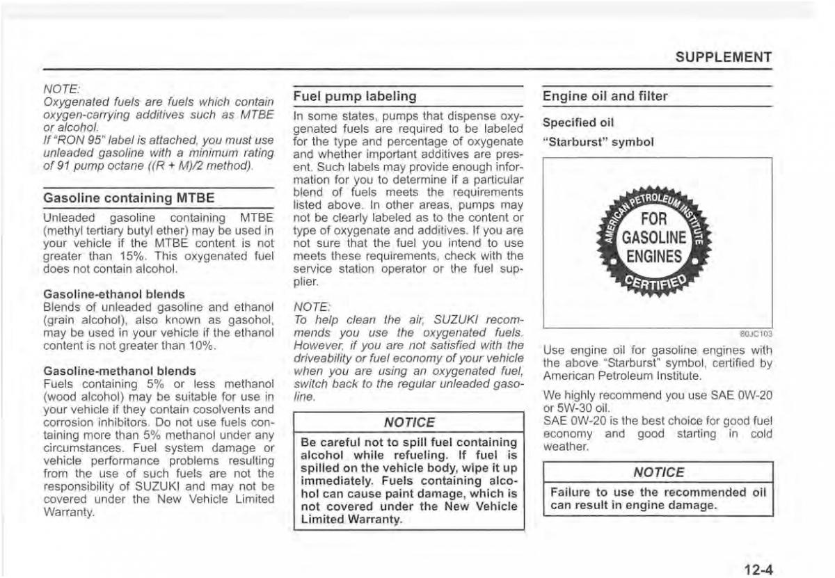 Suzuki Vitara II 2 owners manual / page 429