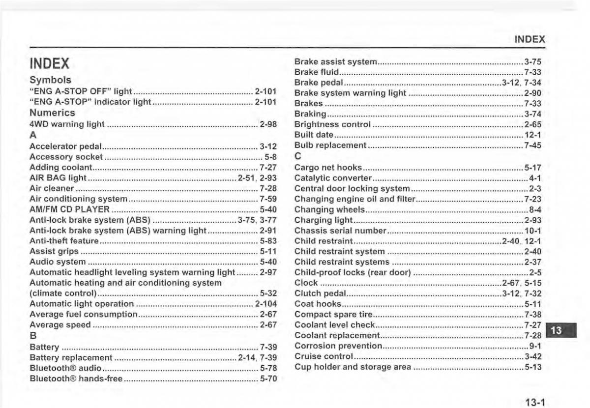 Suzuki Vitara II 2 owners manual / page 435