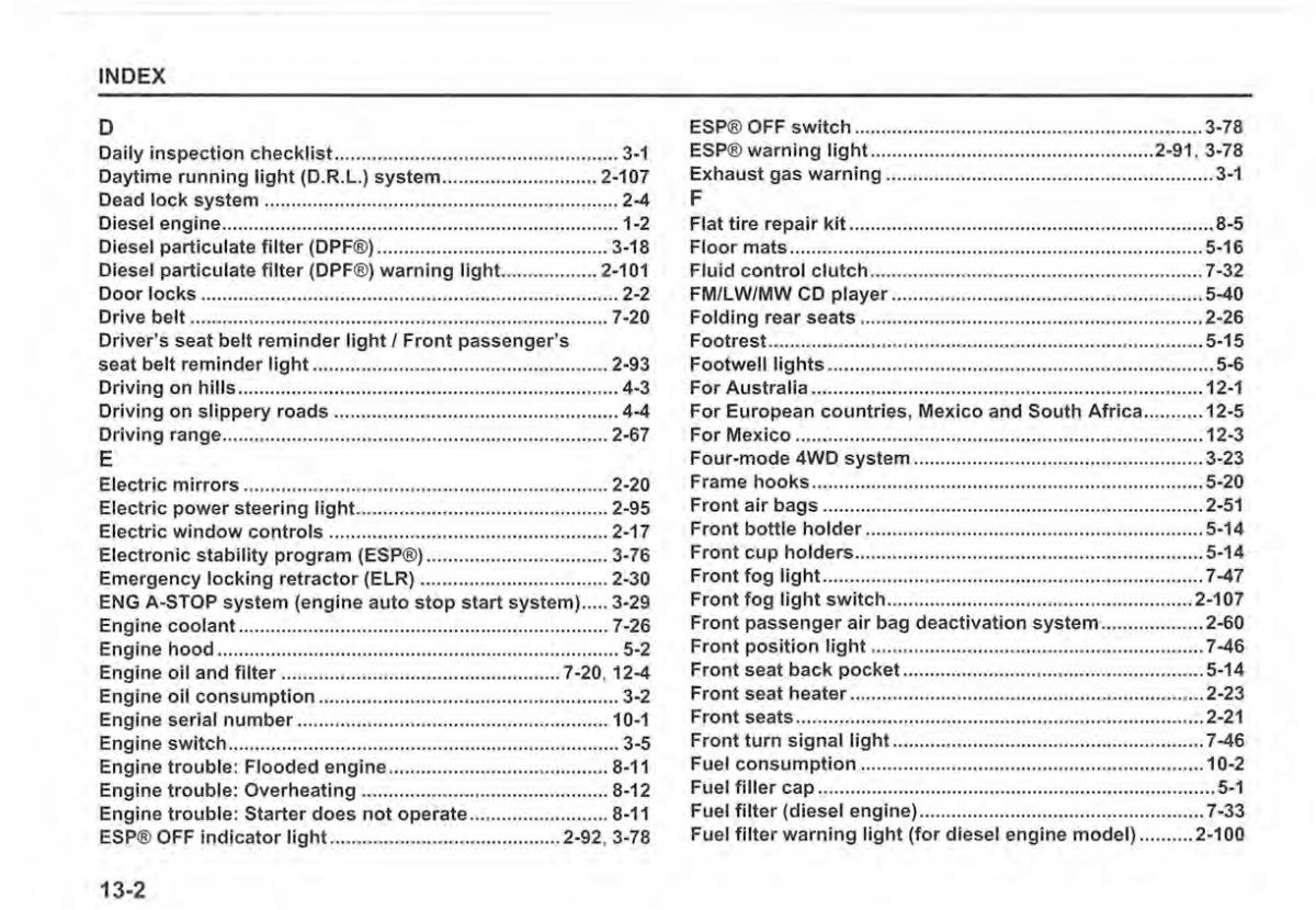 Suzuki Vitara II 2 owners manual / page 436