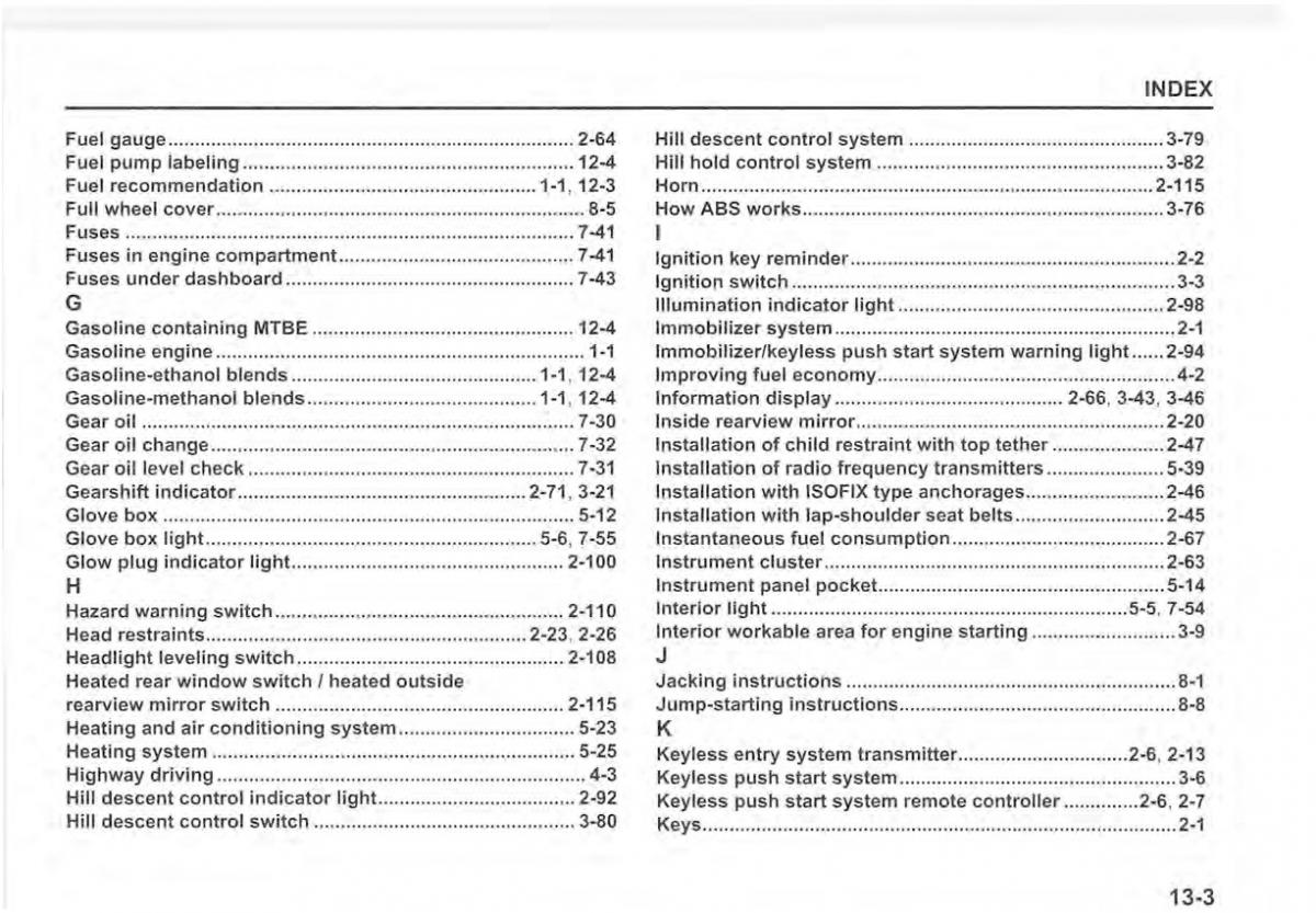 Suzuki Vitara II 2 owners manual / page 437