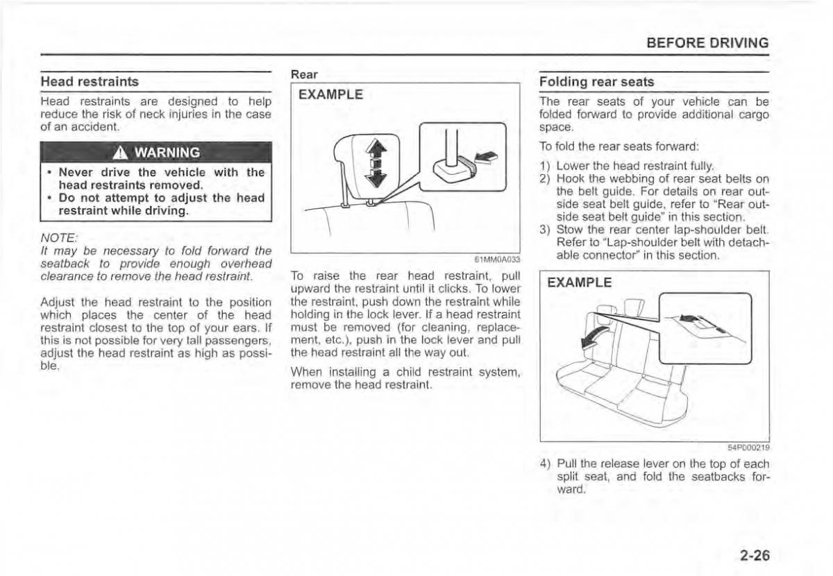 Suzuki Vitara II 2 owners manual / page 45