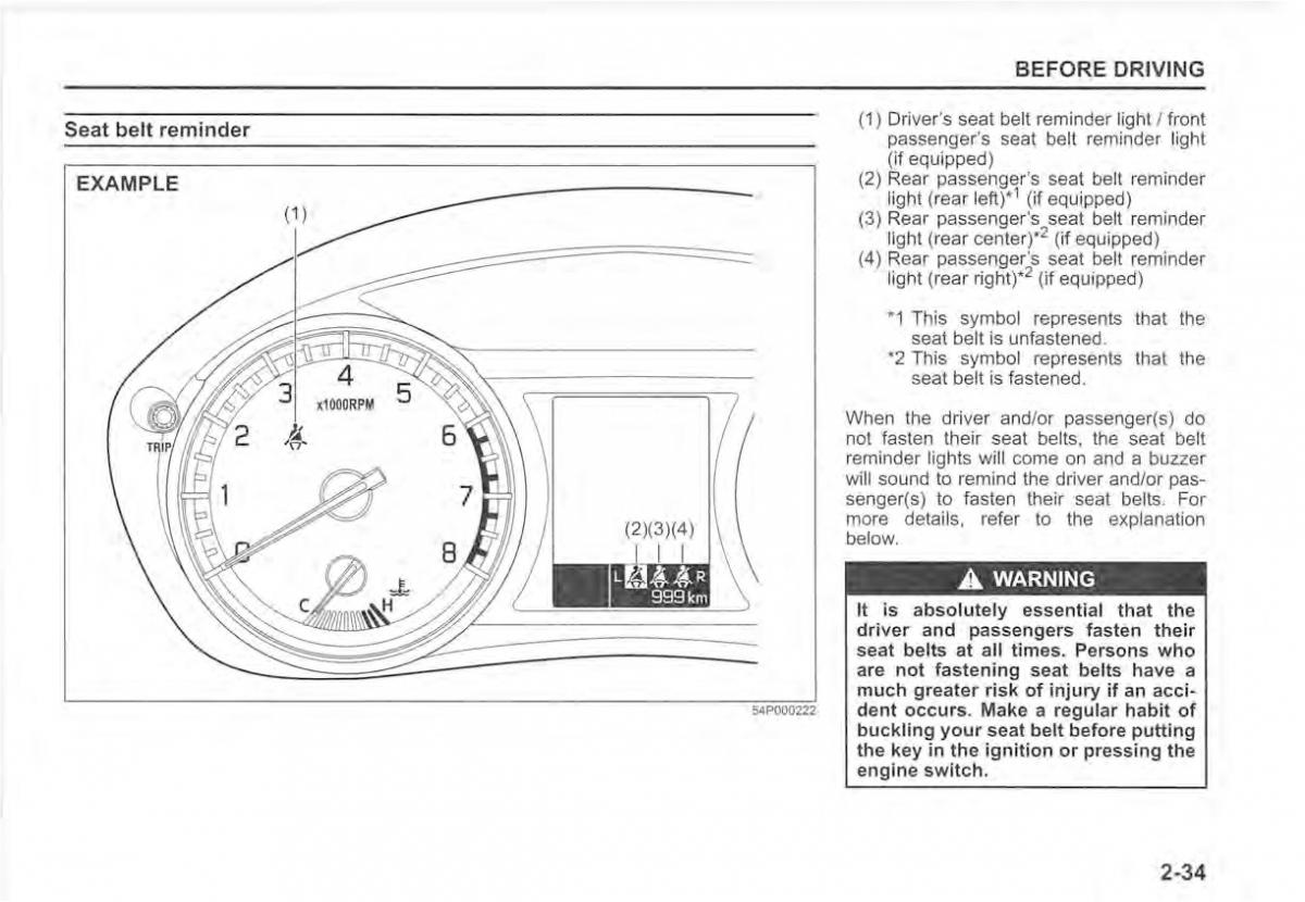 Suzuki Vitara II 2 owners manual / page 53