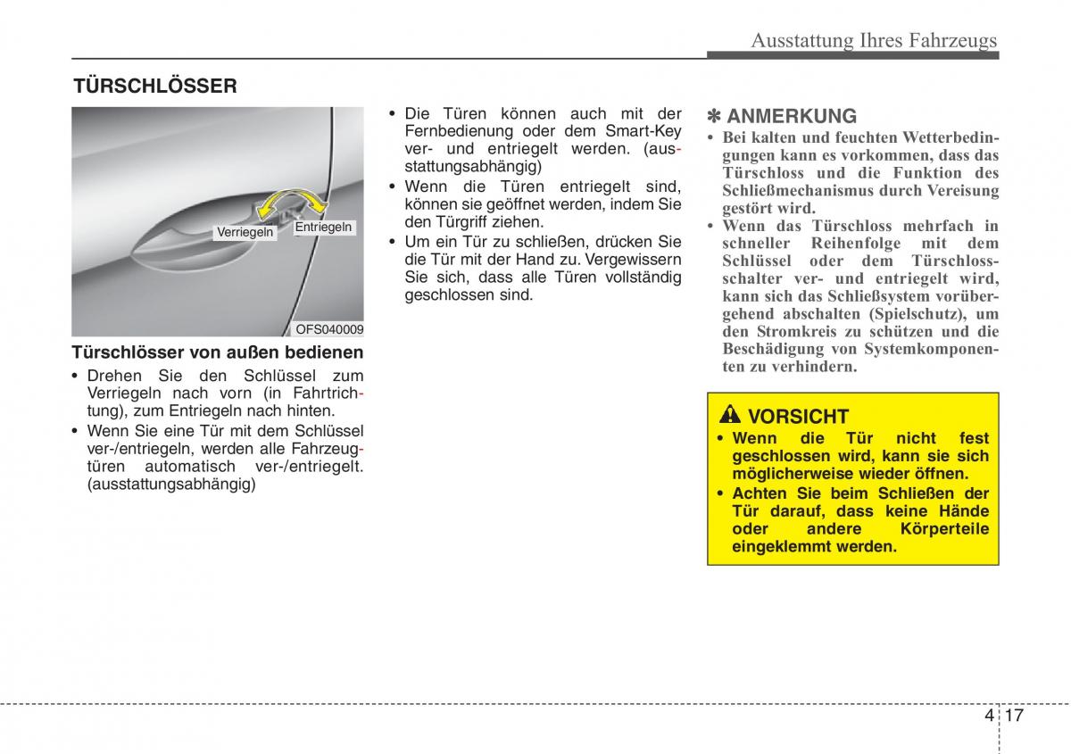 Hyundai Veloster I 1 Handbuch / page 101