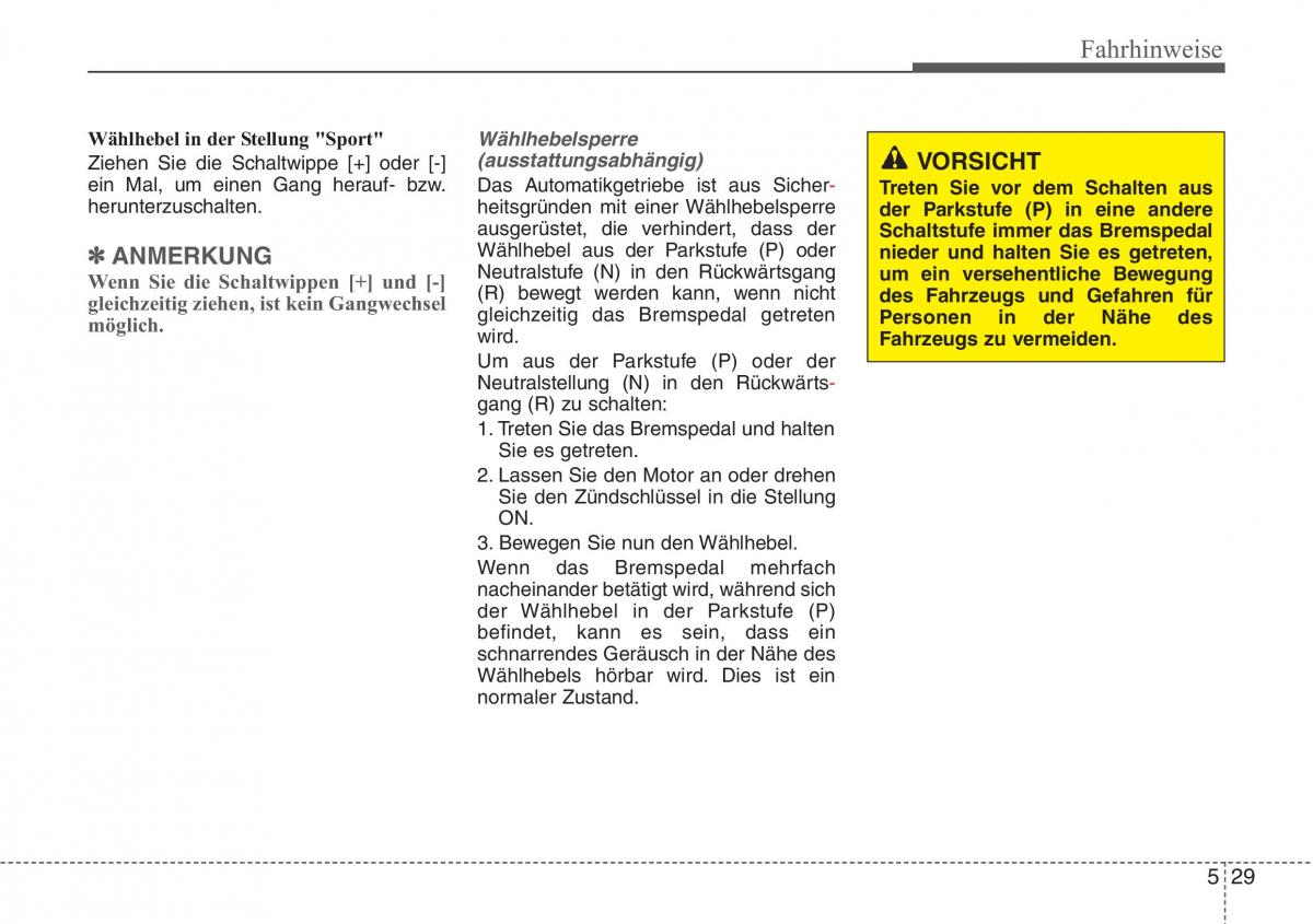 Hyundai Veloster I 1 Handbuch / page 256