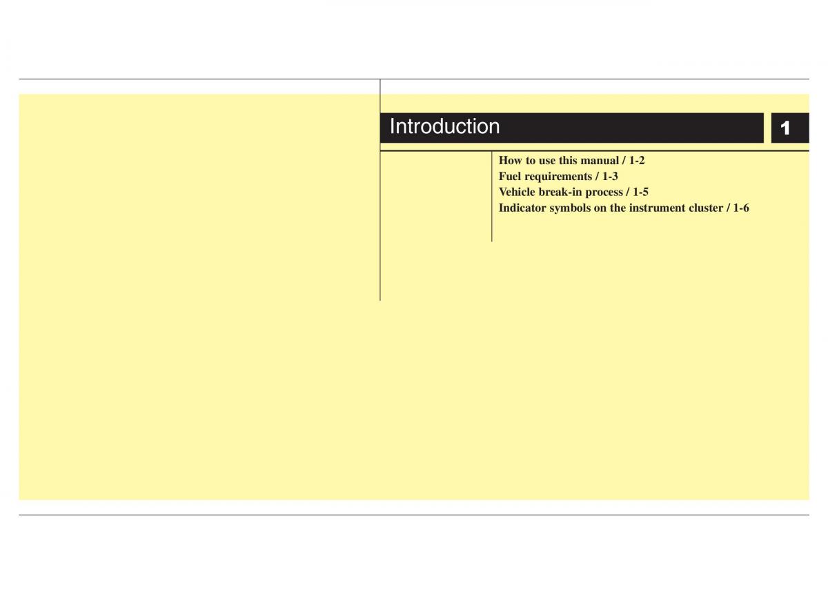 Hyundai Veloster I 1 owners manual / page 6