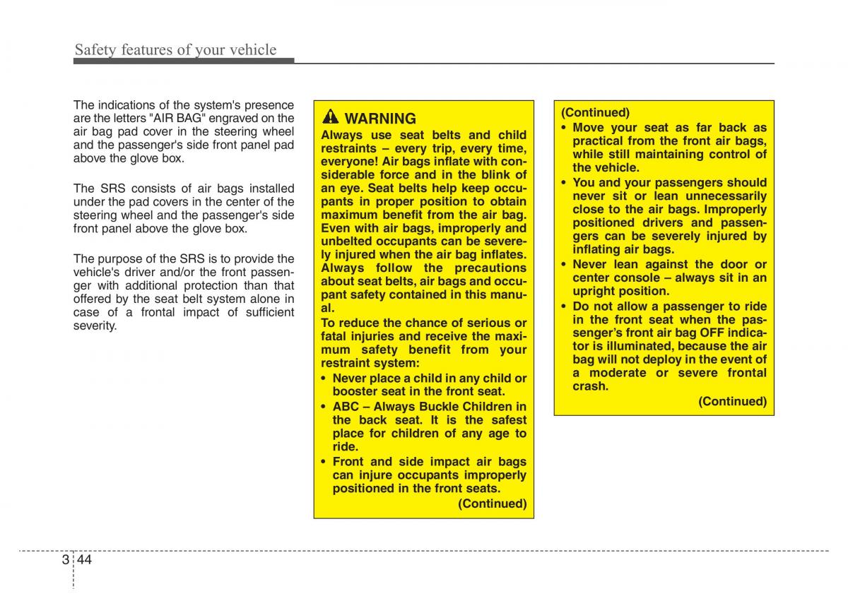 Hyundai Veloster I 1 owners manual / page 61