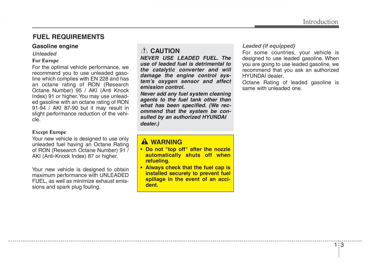 Hyundai Veloster I 1 owners manual / page 8