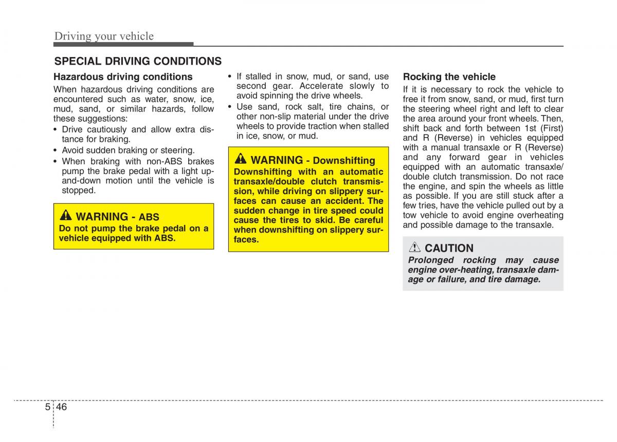 Hyundai Veloster I 1 owners manual / page 242