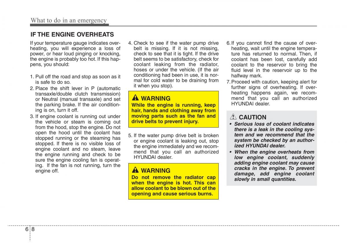 Hyundai Veloster I 1 owners manual / page 258