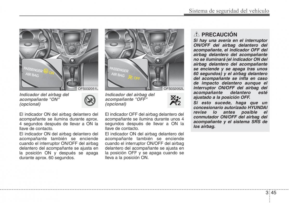 Hyundai Veloster I 1 manual del propietario / page 59