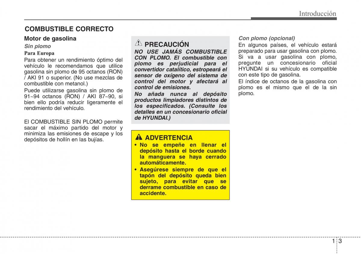 Hyundai Veloster I 1 manual del propietario / page 8