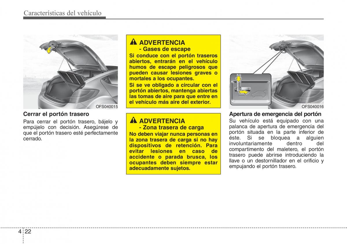 Hyundai Veloster I 1 manual del propietario / page 99