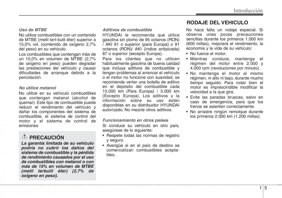 Hyundai Veloster I 1 manual del propietario / page 10