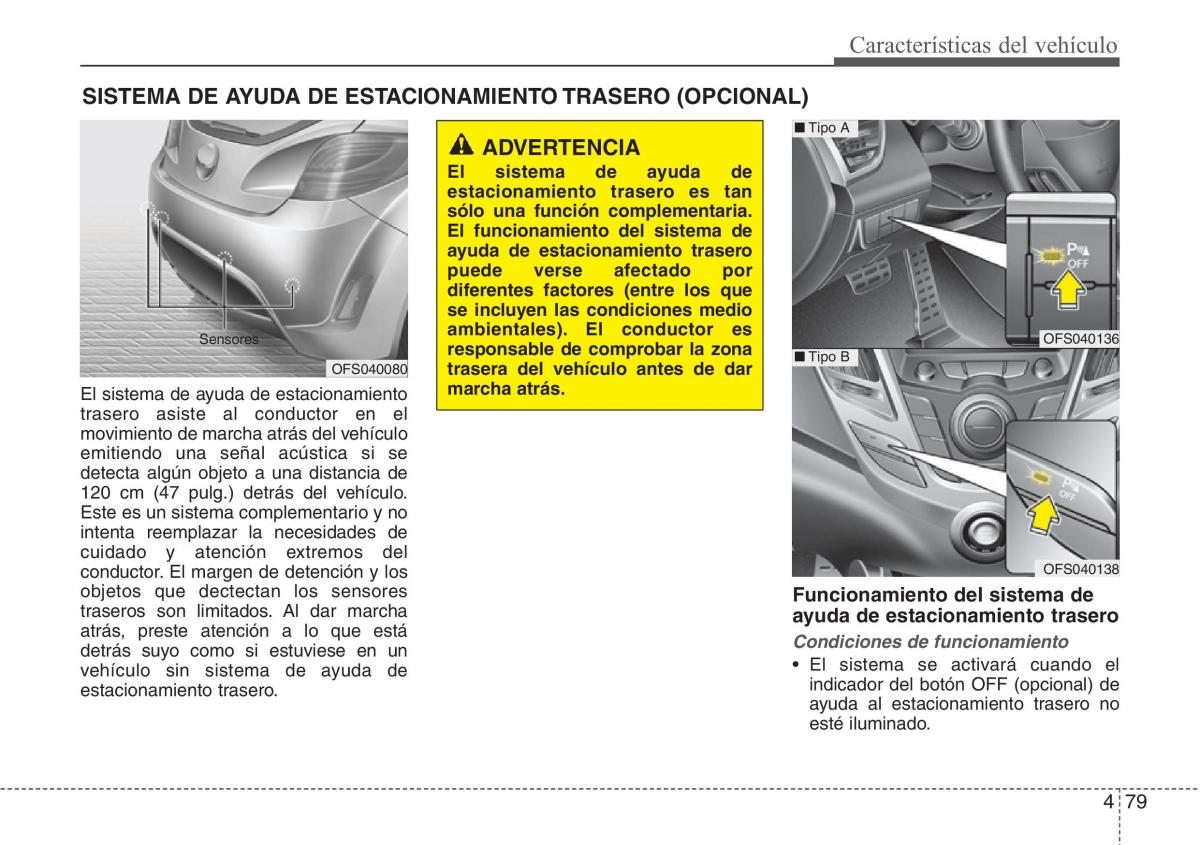 Hyundai Veloster I 1 manual del propietario / page 156