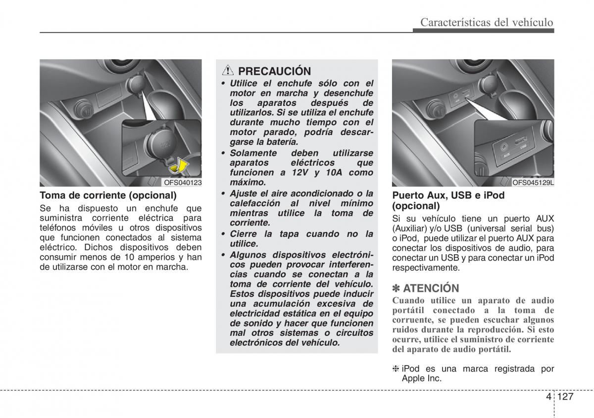 Hyundai Veloster I 1 manual del propietario / page 204