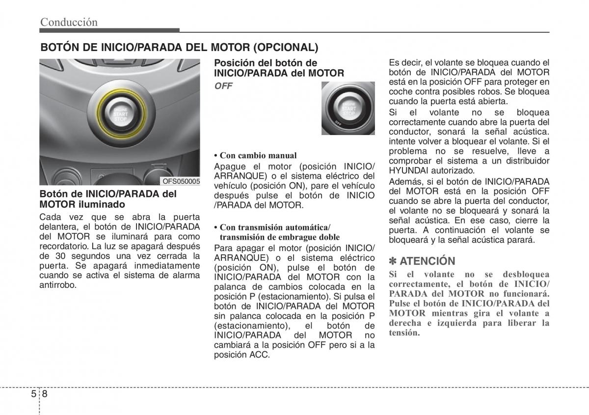 Hyundai Veloster I 1 manual del propietario / page 219