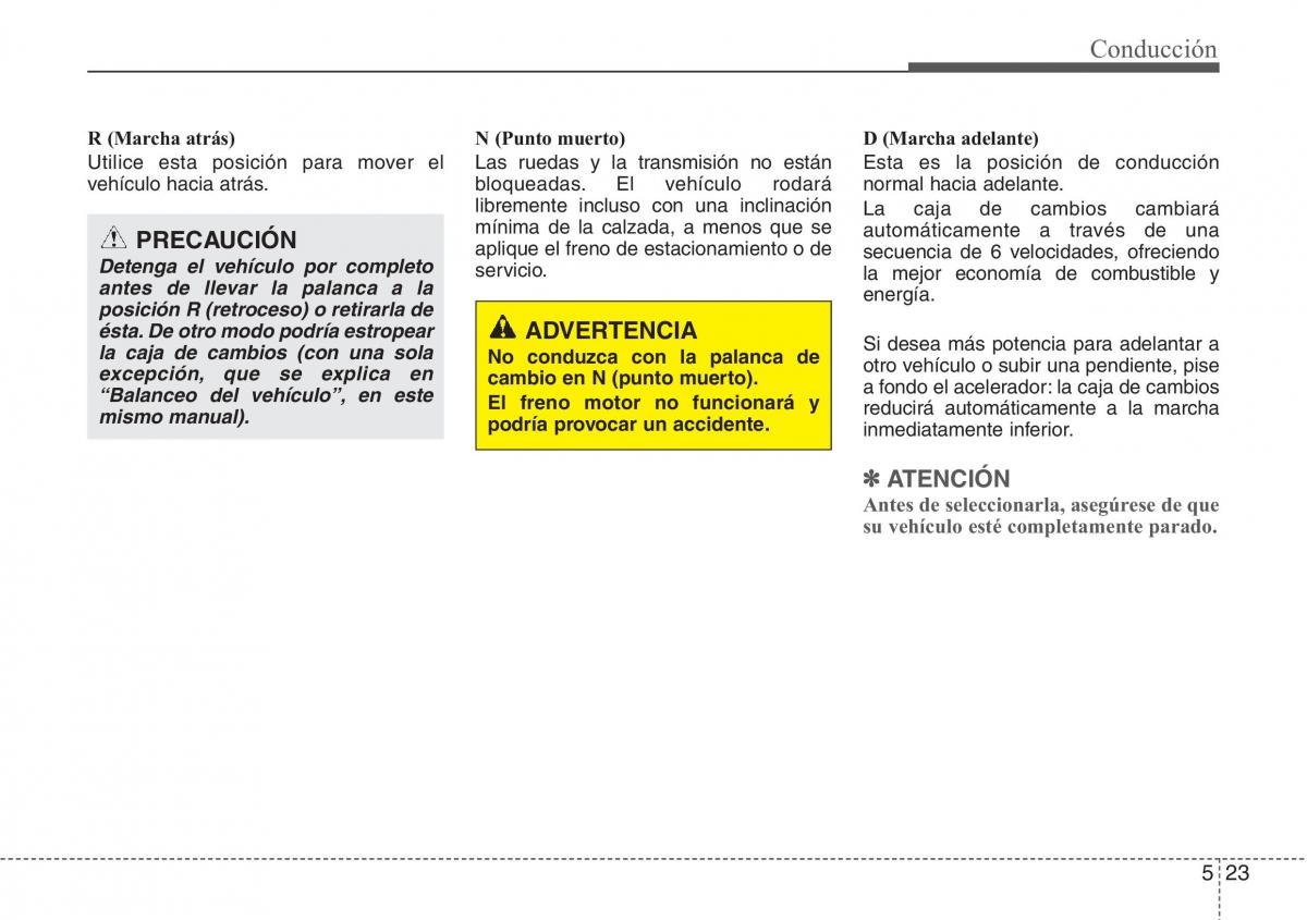 Hyundai Veloster I 1 manual del propietario / page 234