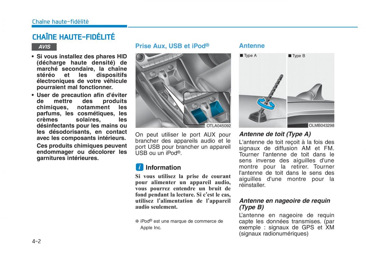 Hyundai Veloster I 1 manuel du proprietaire / page 281