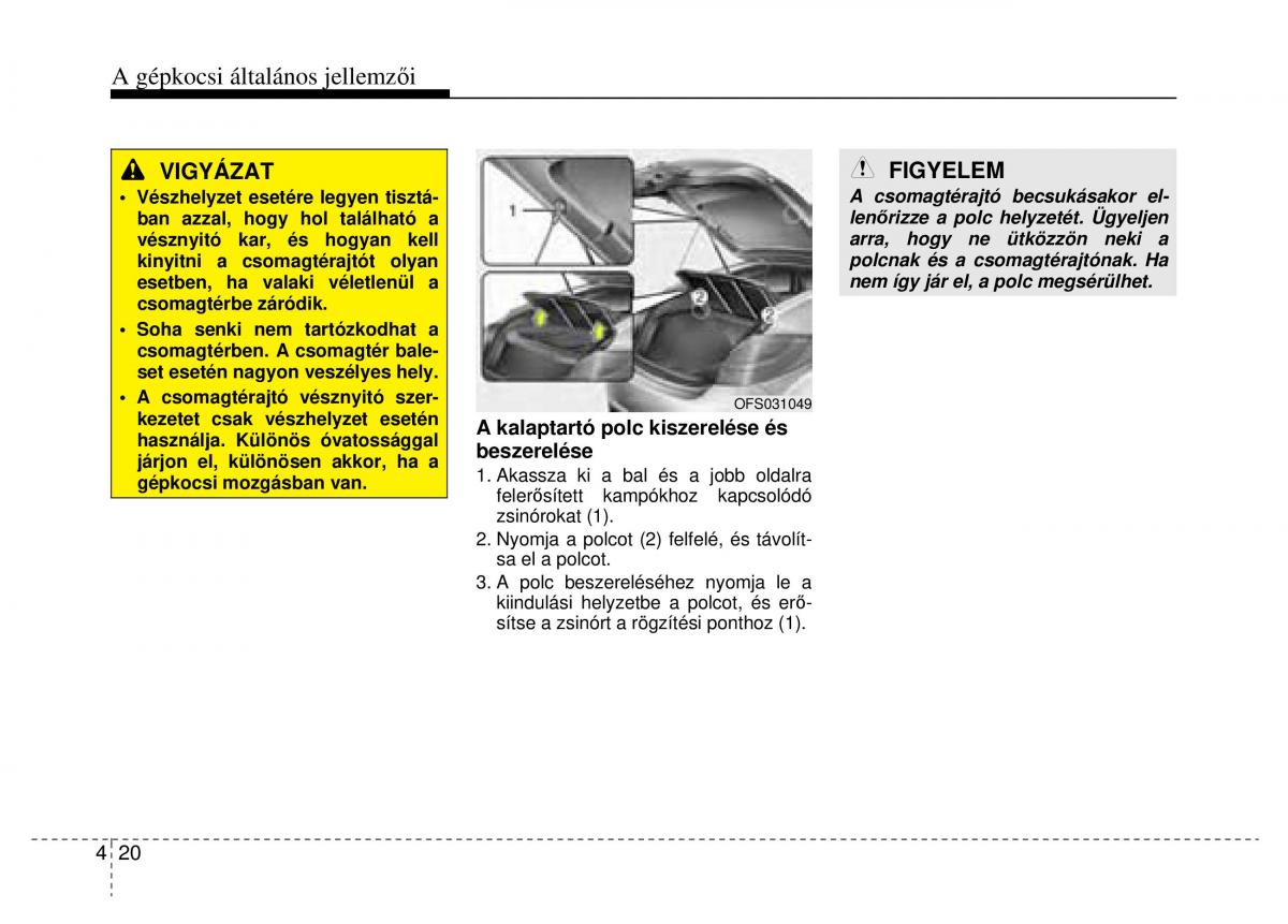 Hyundai Veloster I 1 Kezelesi utmutato / page 96