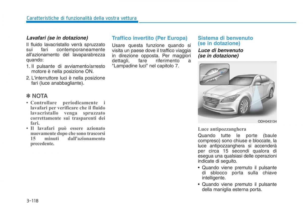 Hyundai Genesis II 2 manuale del proprietario / page 215