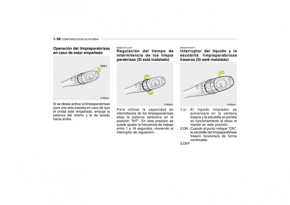 Hyundai Getz manual del propietario / page 77