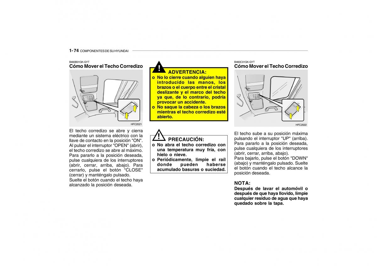 Hyundai Getz manual del propietario / page 83