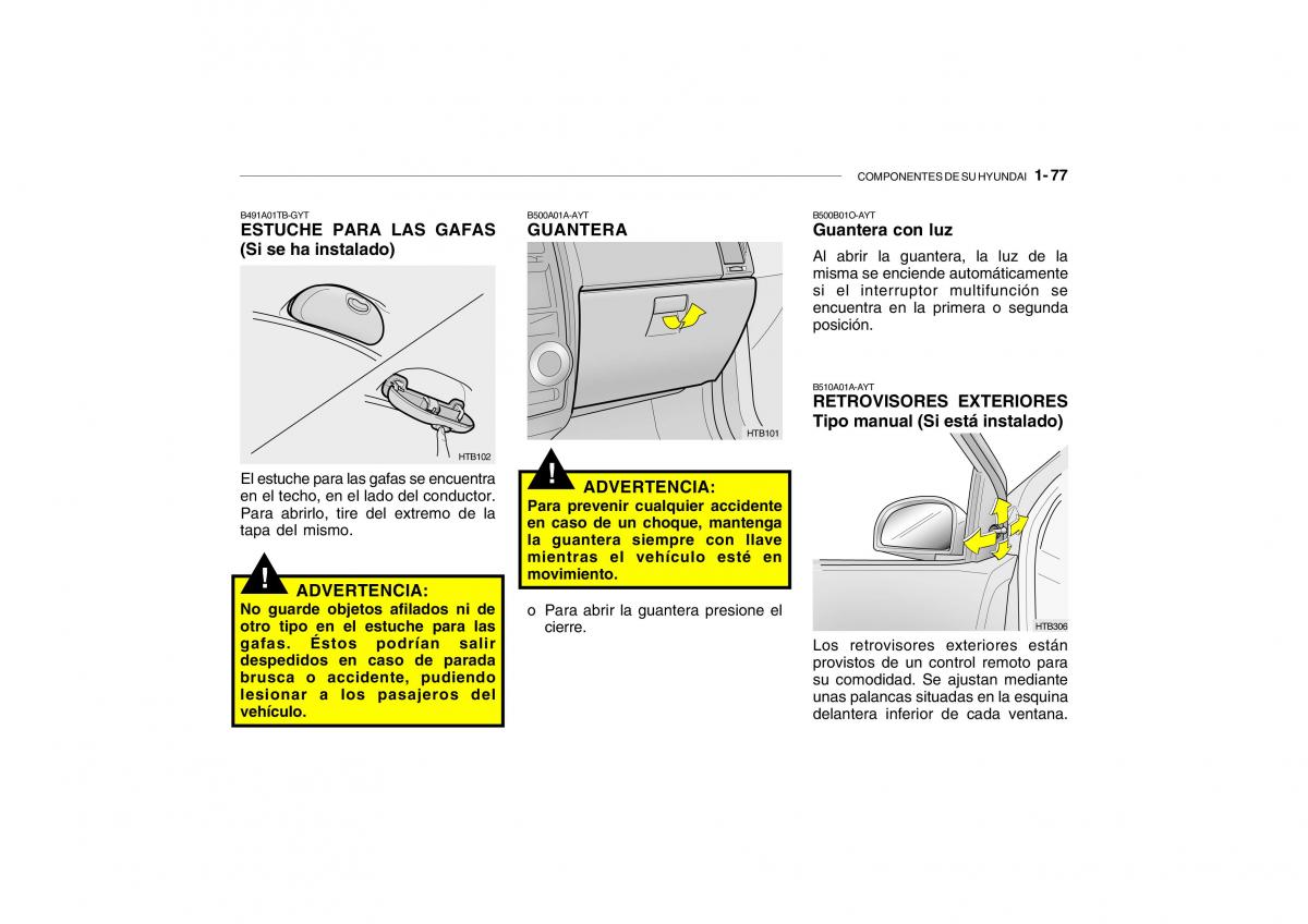 Hyundai Getz manual del propietario / page 86