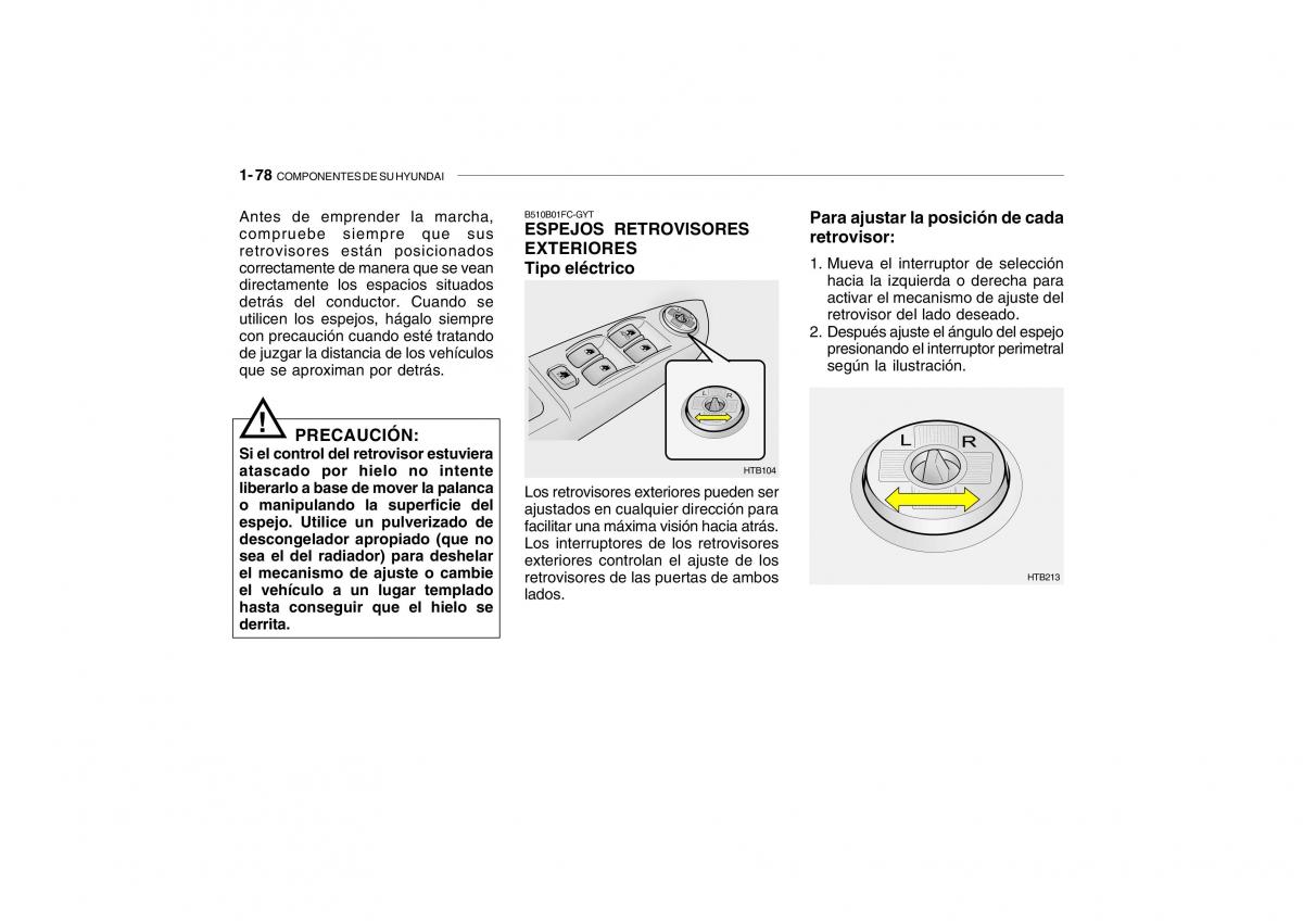 Hyundai Getz manual del propietario / page 87