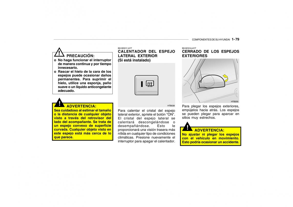 Hyundai Getz manual del propietario / page 88