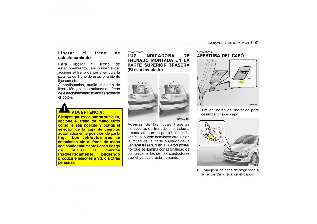 Hyundai Getz manual del propietario / page 90