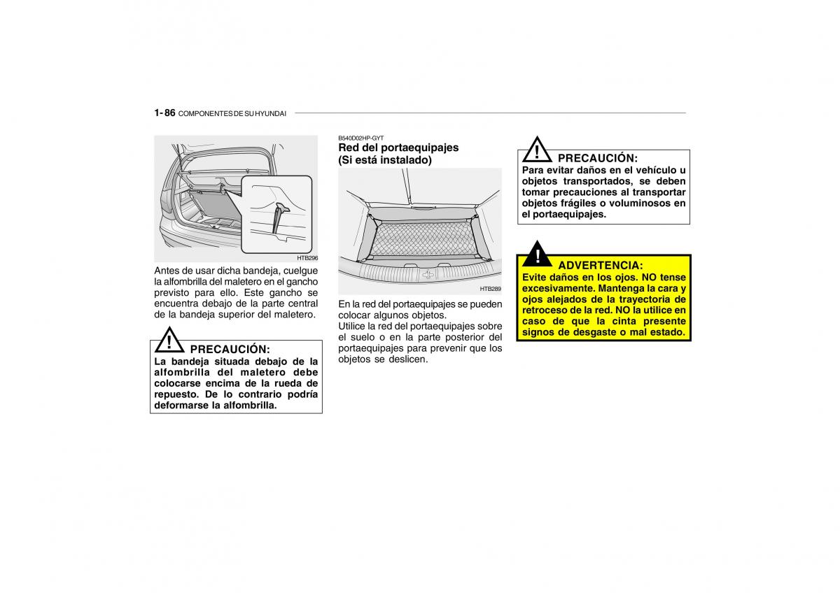 Hyundai Getz manual del propietario / page 95