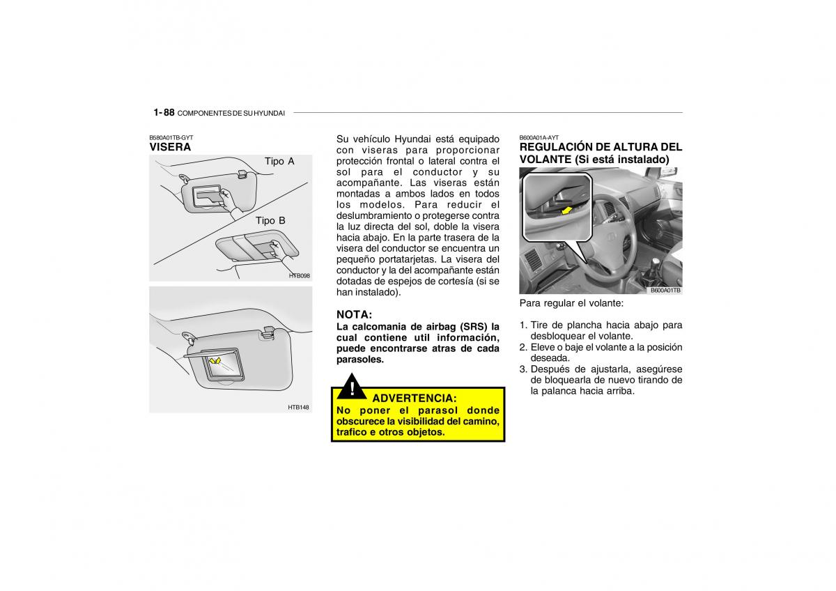 Hyundai Getz manual del propietario / page 97