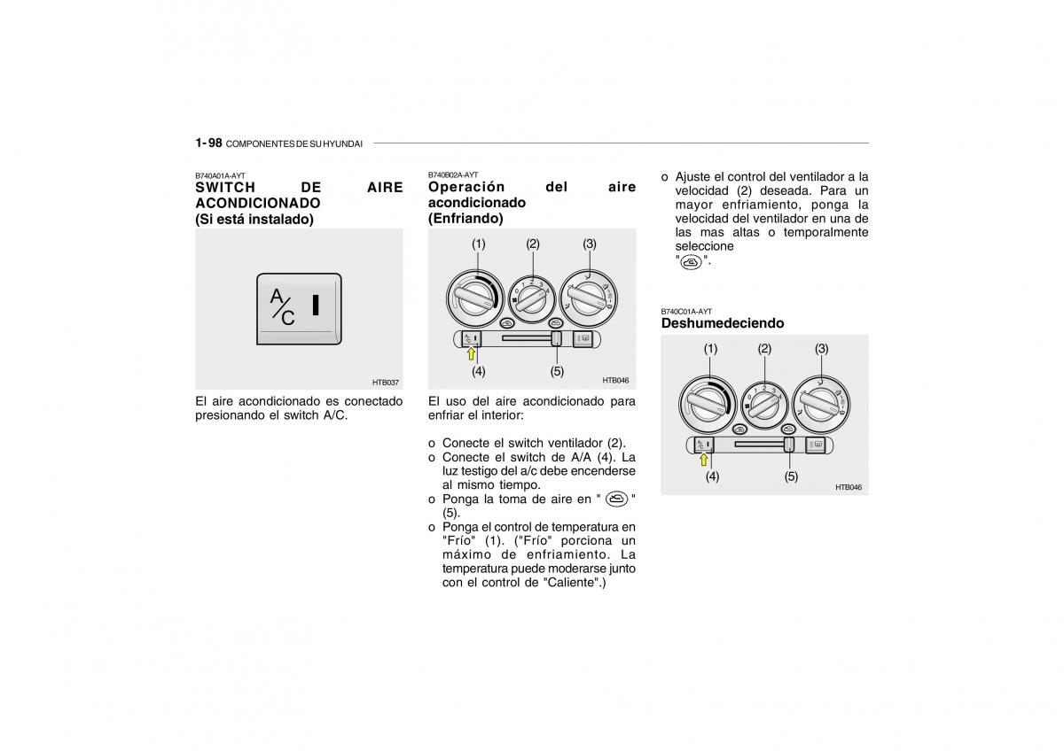 Hyundai Getz manual del propietario / page 107