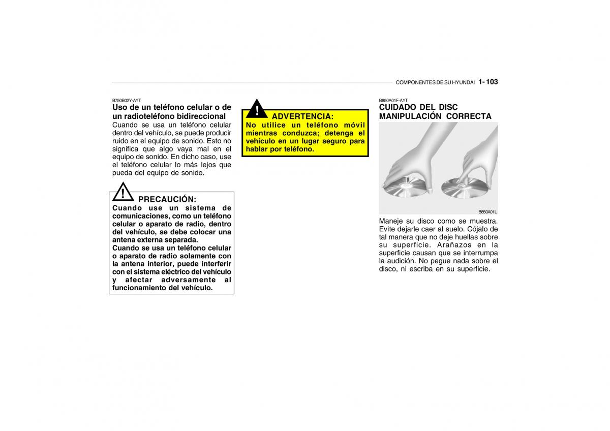 Hyundai Getz manual del propietario / page 112