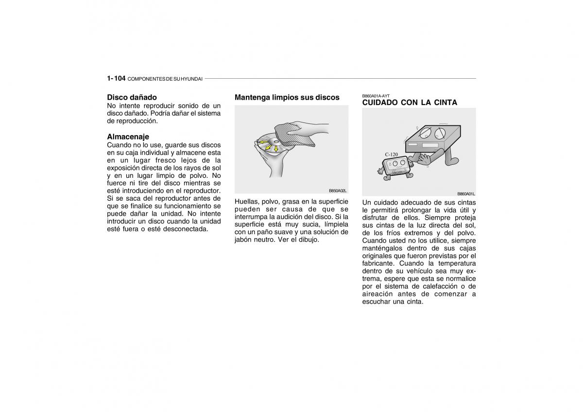 Hyundai Getz manual del propietario / page 113