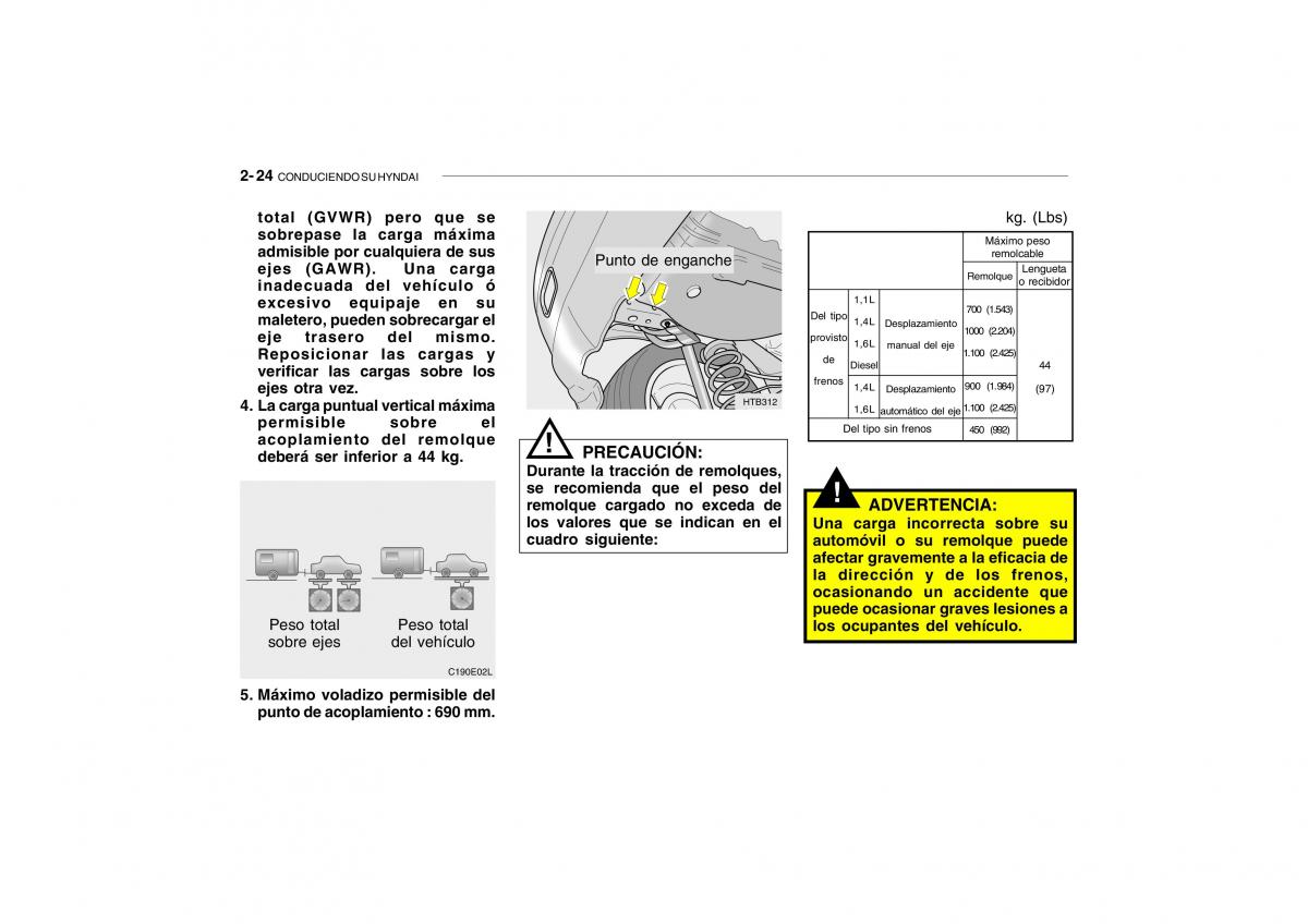 Hyundai Getz manual del propietario / page 139