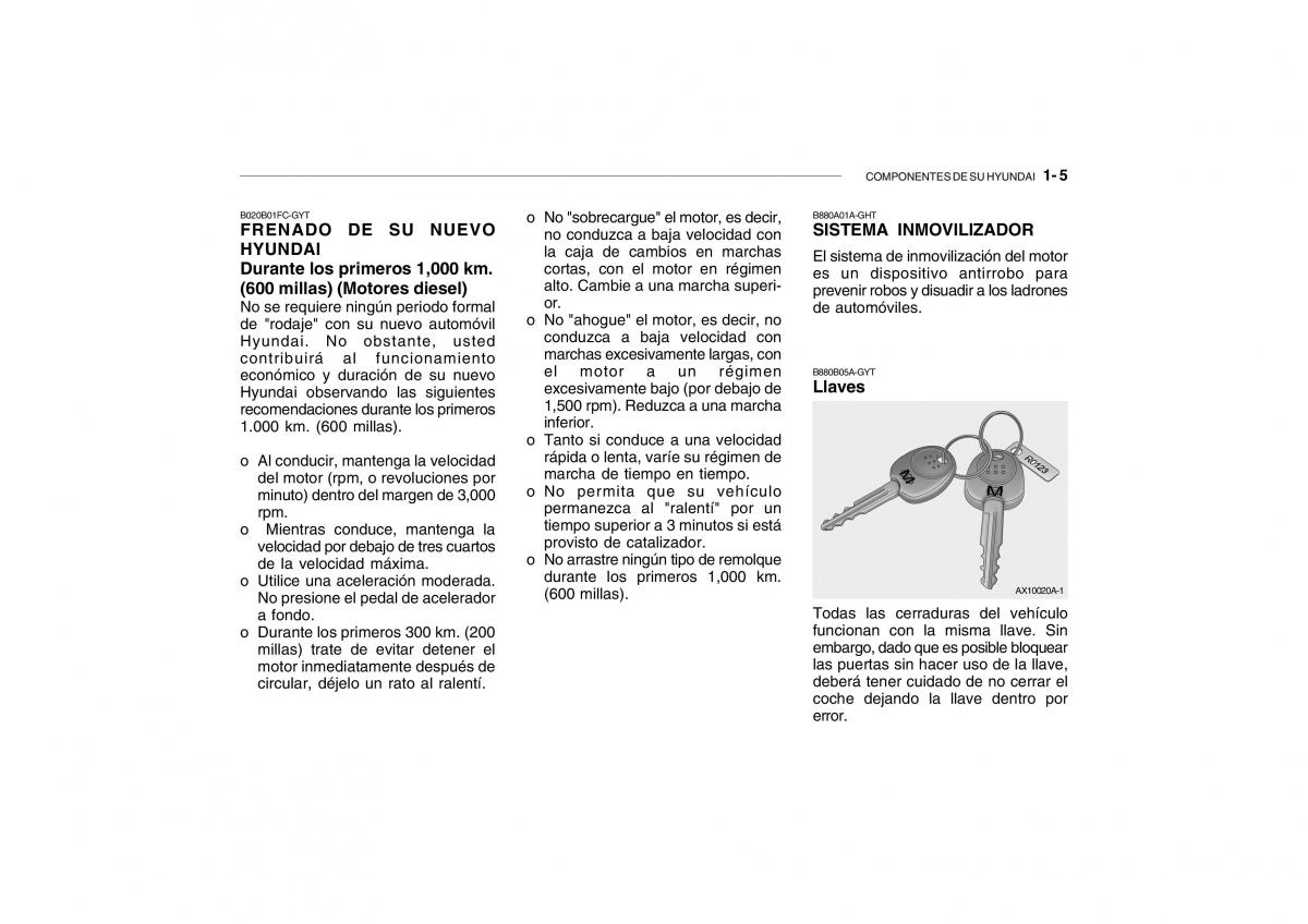 Hyundai Getz manual del propietario / page 14