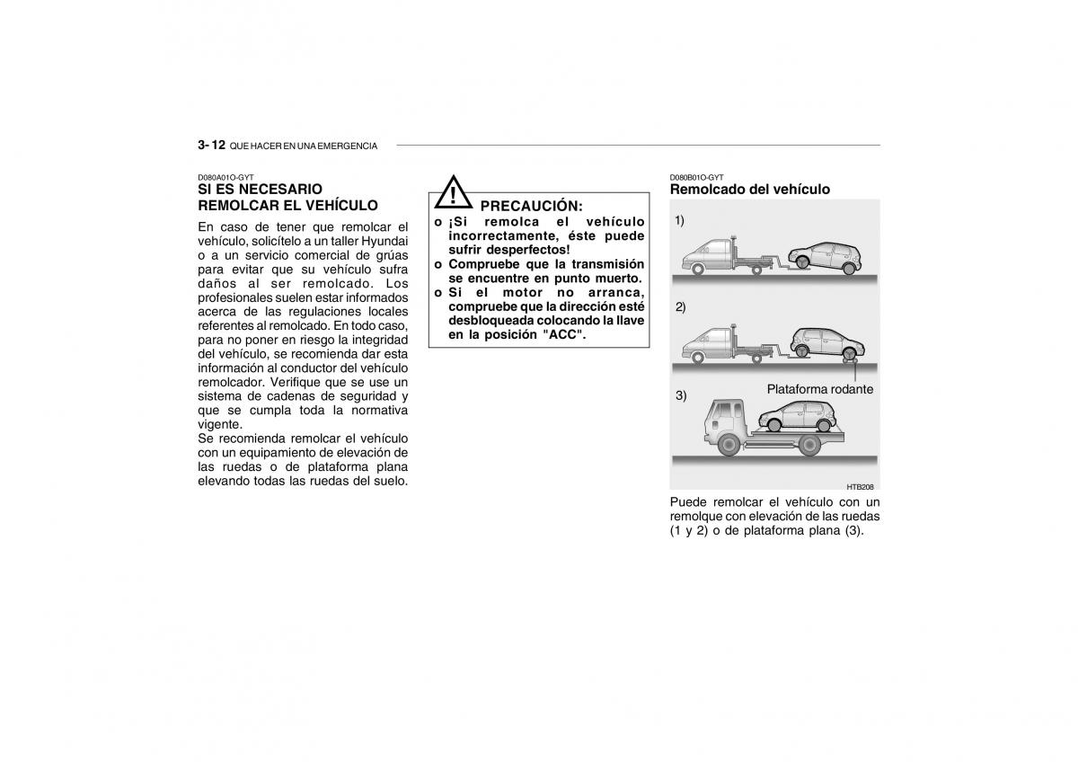 Hyundai Getz manual del propietario / page 153