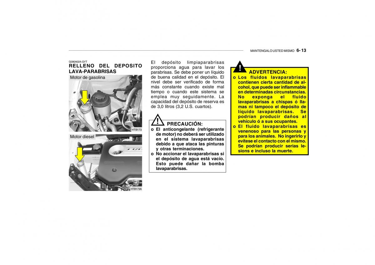 Hyundai Getz manual del propietario / page 178