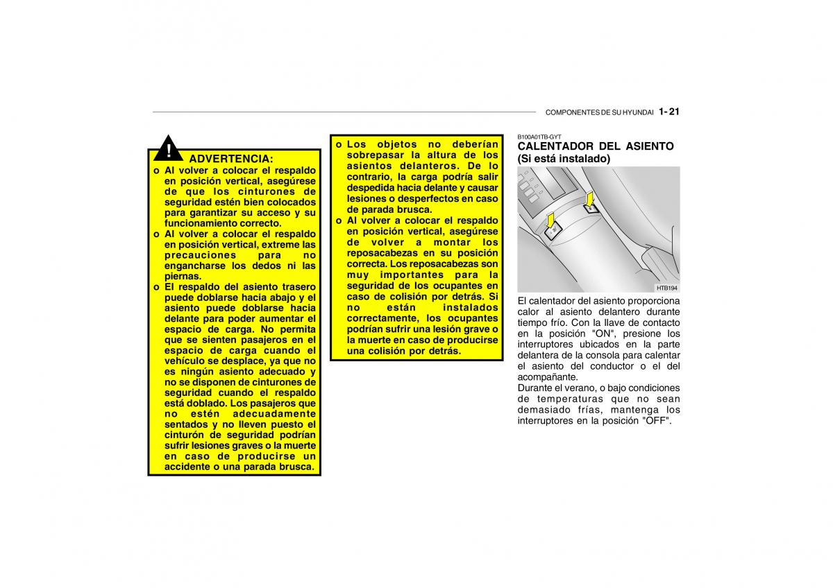 Hyundai Getz manual del propietario / page 30