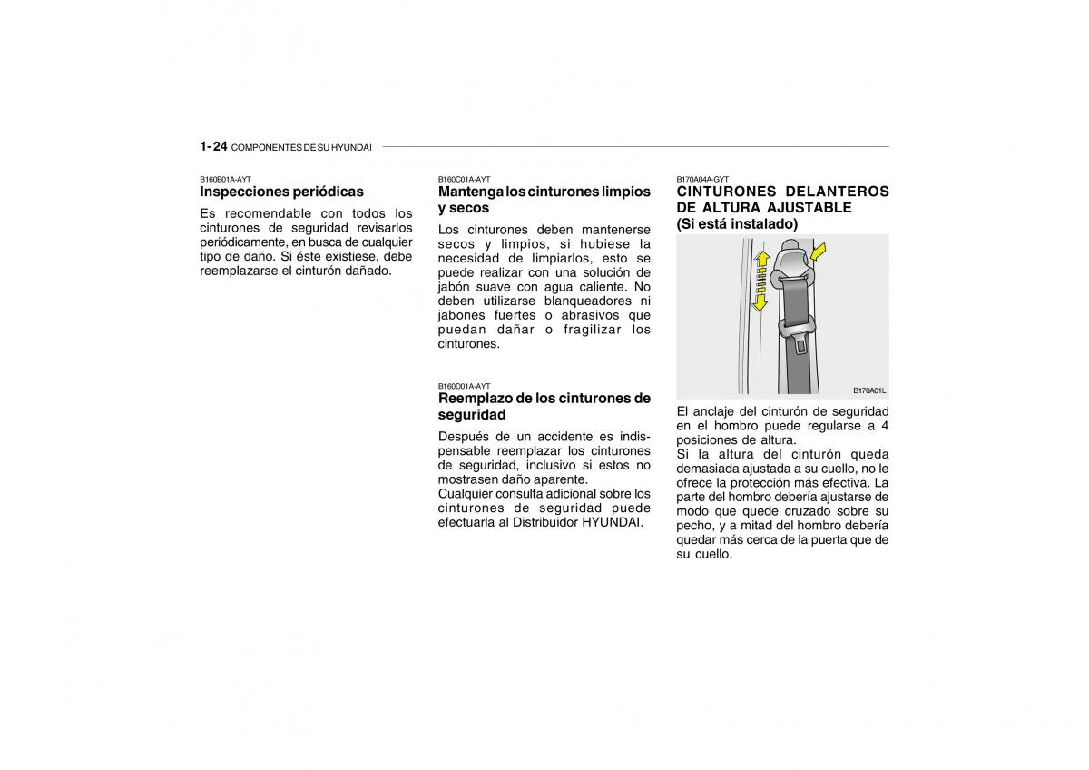 Hyundai Getz manual del propietario / page 33