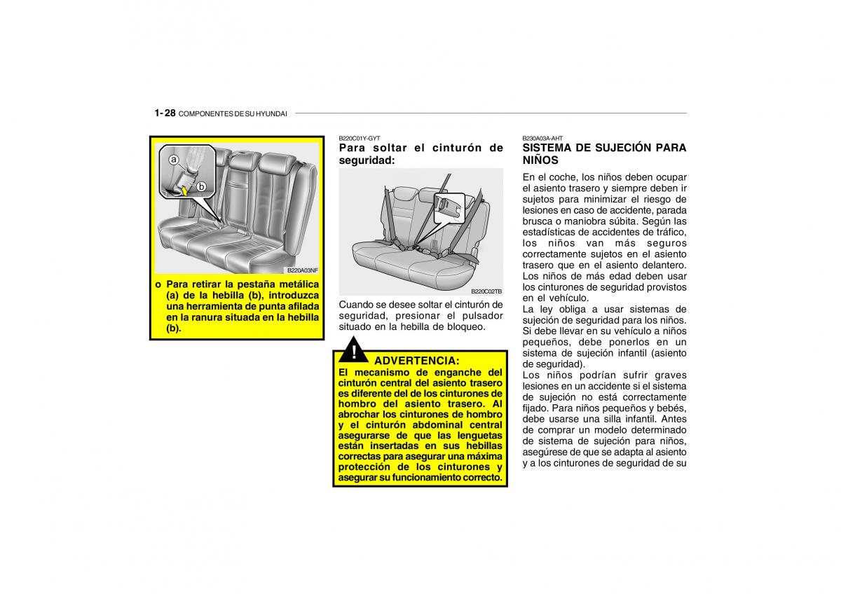 Hyundai Getz manual del propietario / page 37